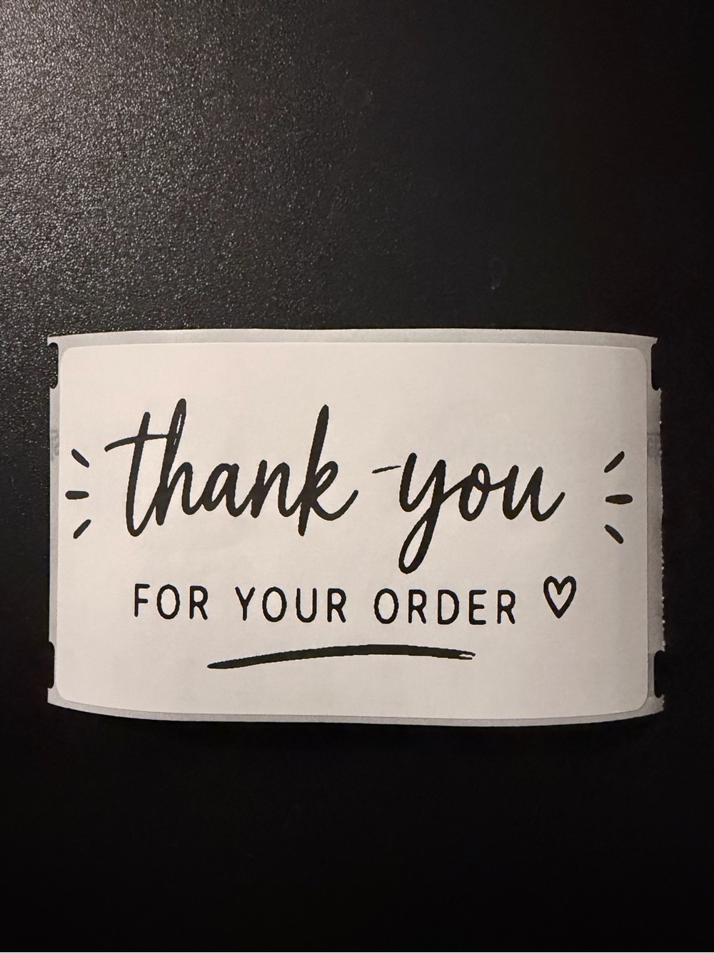 Pick One - 50 pack of Thank You Sticker Labels (4in x 2in) - Picture 3 of 5